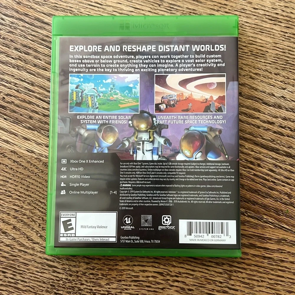 Astroneer for Xbox One - Green Case - tested!